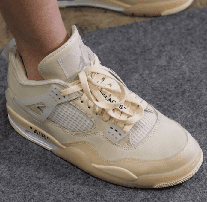 OW x AJ4发售日期曝光!7月25日登场! 货号:CV9388-100