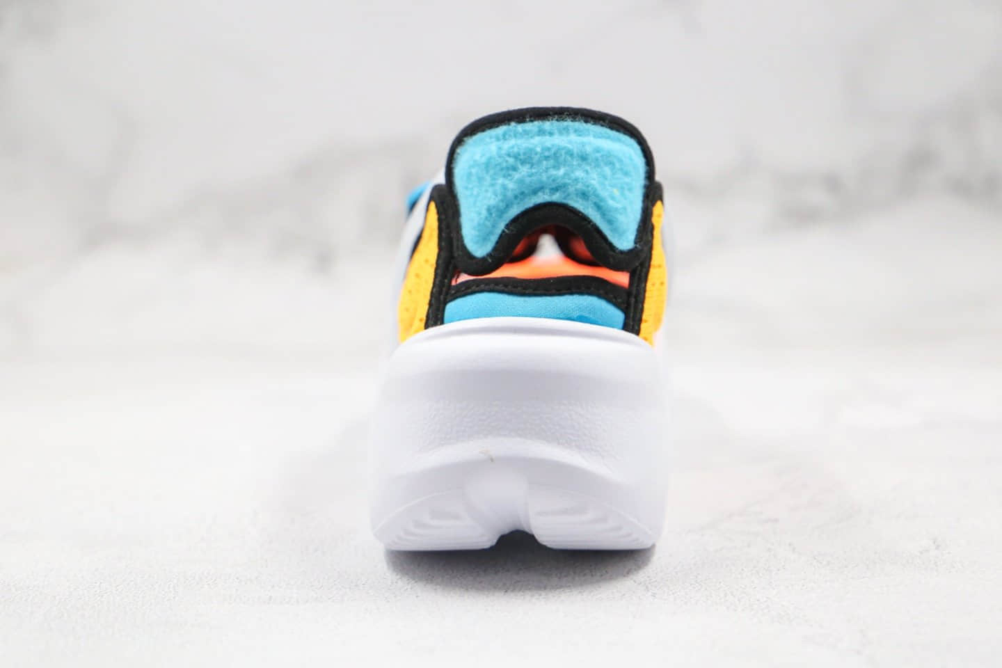 耐克Nike Aqua Rift Summit White纯原版本分脚趾二代白黄橙色老爹鞋原楦头纸板打造 货号:CW7164-002