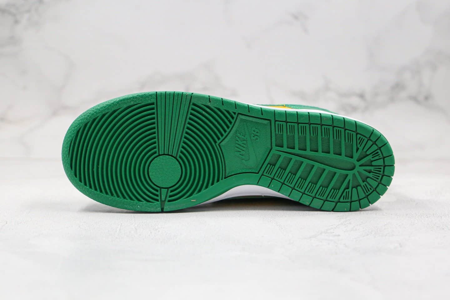 耐克Nike SB Dunk Low SP Brazil纯原版本低帮SB板鞋柠檬黄绿色巴西配色内置Zoom气垫原盒原标 货号:CU1727-700