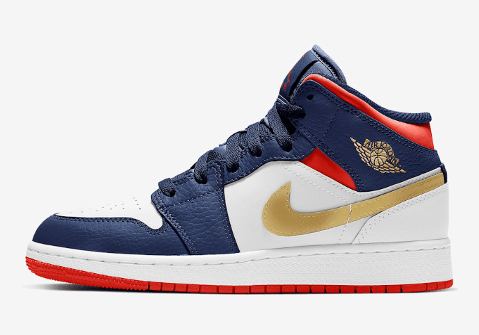 美国主题！全新AJ1 Mid “Olympic”即将发售！ (ID:38827) - 图片1