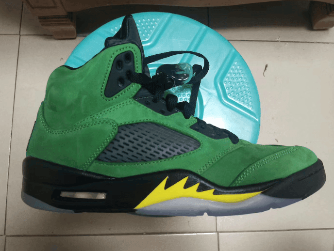 天价俄勒冈 AJ5 PE 市售！实物首度曝光！今年9月发售！ (ID:38857) - 图片1