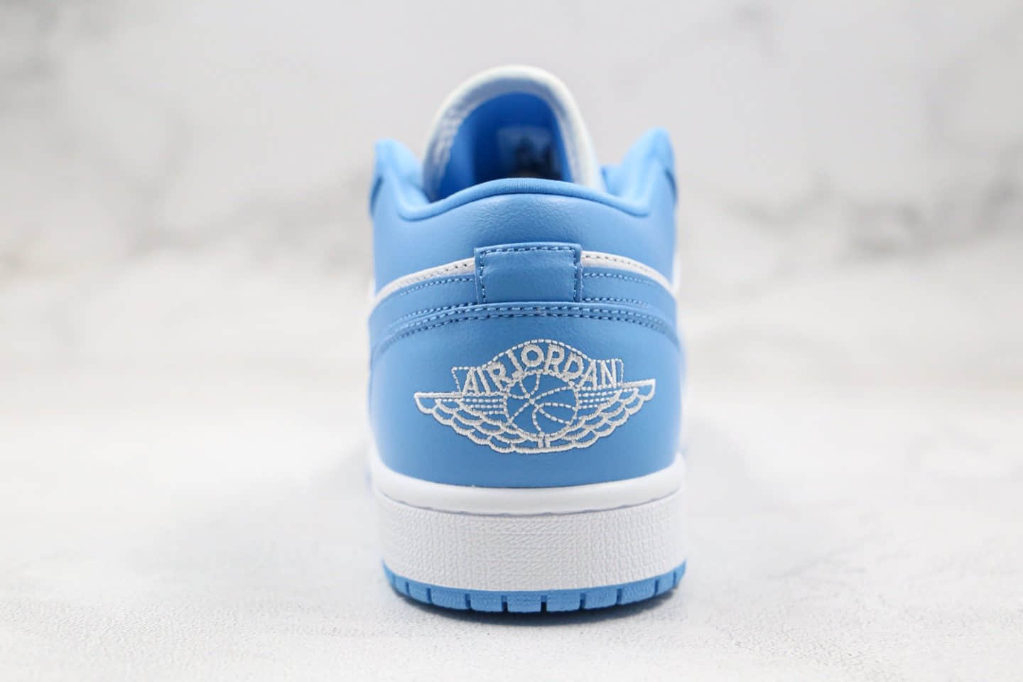 乔丹Air Jordan 1 Low纯原版本低帮AJ1北卡蓝正确鞋面卡色原档案数据开发 货号:AO9944-441