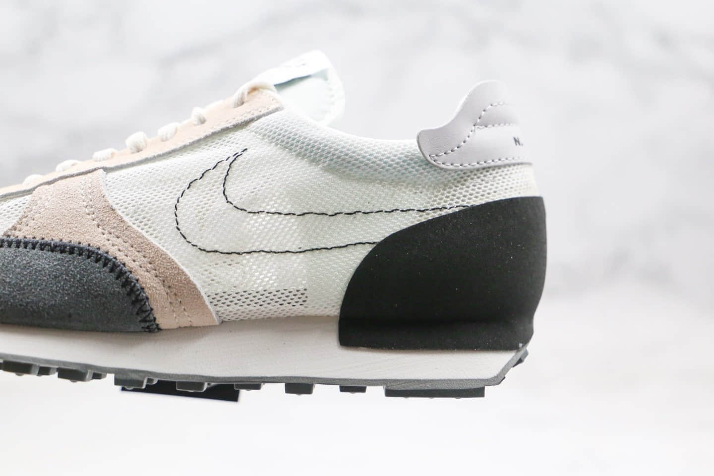 耐克Nike Dbreak SP N.354纯原版本华夫赛车慢跑鞋解构联名款白黑灰色区别市面通货版本 货号:CJ1156-100