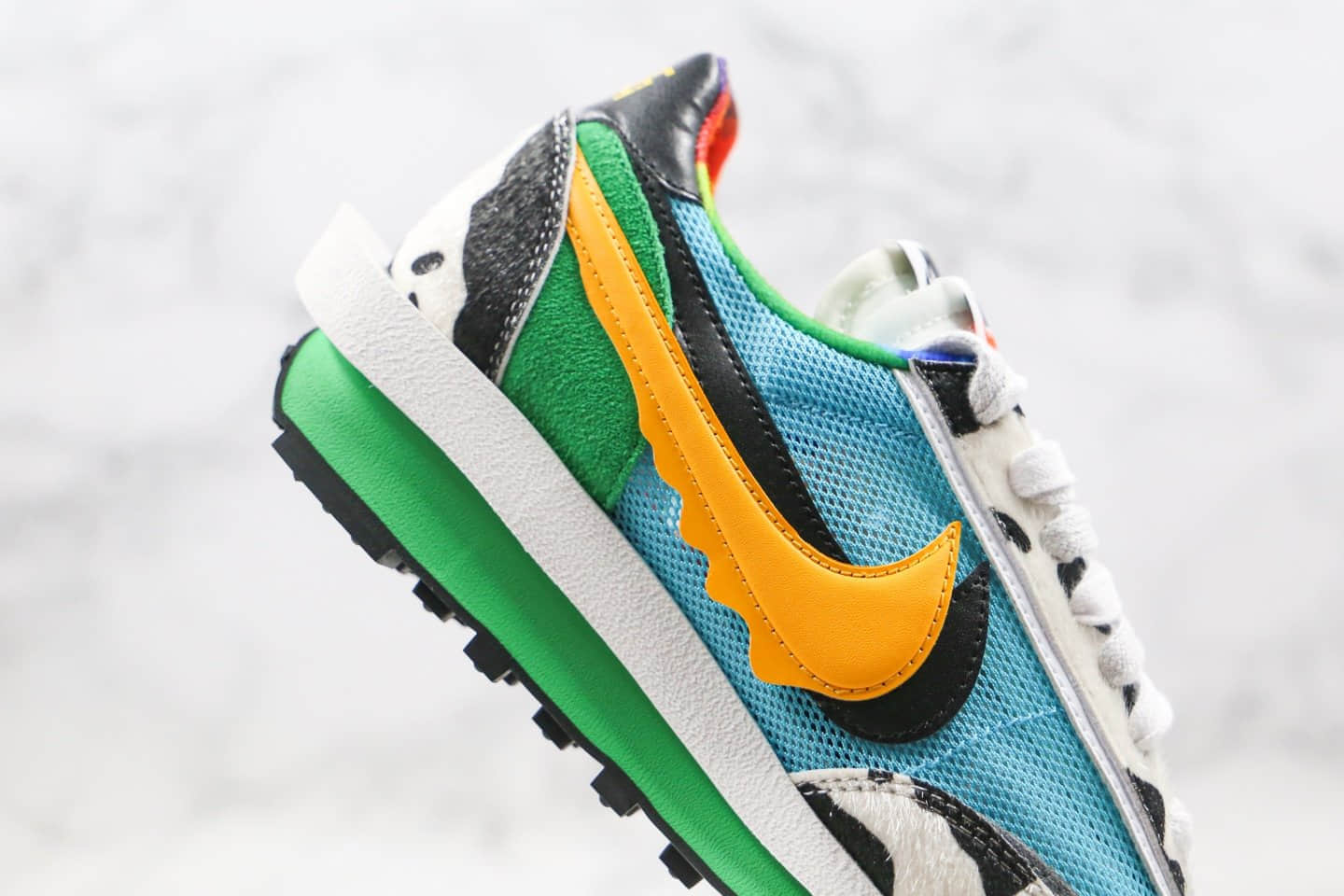 耐克Nike LdWaffle x Sacai联名款纯原版本华夫走秀鞋牛奶冰淇淋配原鞋开模一比一打造 货号:CN8899-006