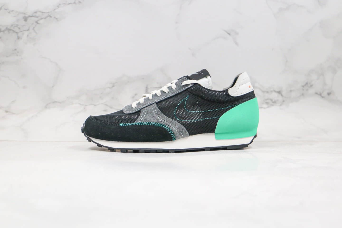 耐克Nike Dbreak SP N.354纯原版本华夫慢跑鞋黑绿色原盒原标原楦头纸板打造 货号:CJ1156-001