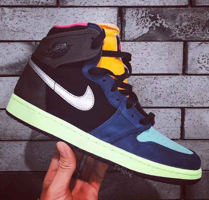 酷似05年UNDFTD 联名！全新AJ1实物图曝光！ (ID:39229) - 图片1