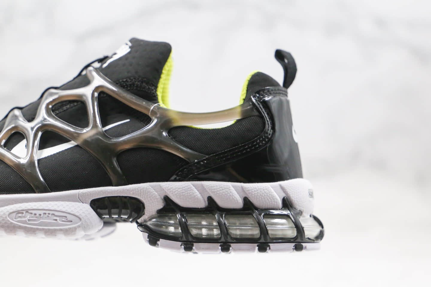 耐克Nike Air Zoom Spiridon Caged 2纯原版本斯图西袜子鞋镂空黑色内置气垫原档案数据开发 货号:CJ9918-001