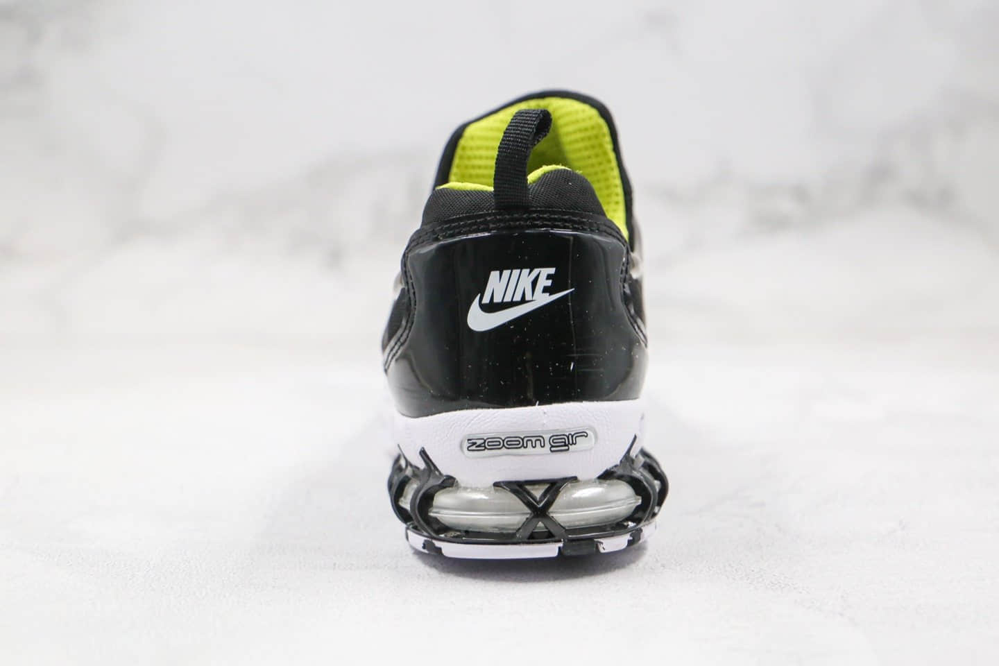 耐克Nike Air Zoom Spiridon Caged 2纯原版本斯图西袜子鞋镂空黑色内置气垫原档案数据开发 货号:CJ9918-001