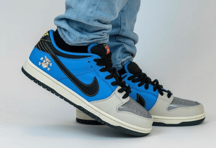 Instant Skateboards x Nike SB Dunk Low联名上脚图曝光！今夏登场！ (ID:39375) - 图片1