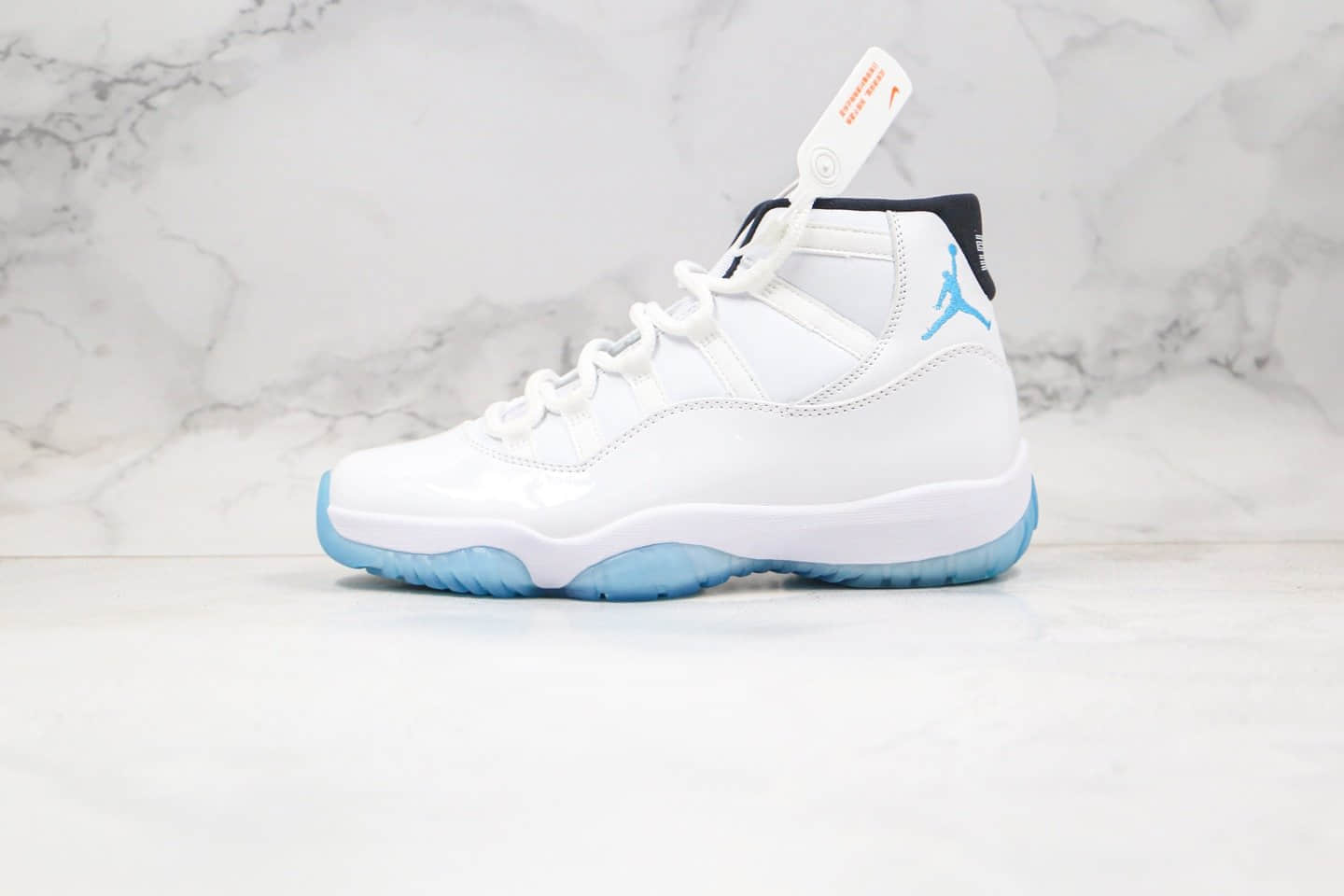 乔丹Air Jordan 11“Legend Blue”纯原版本AJ11传奇蓝原厂漆面真碳 (ID:39448) - 图片1