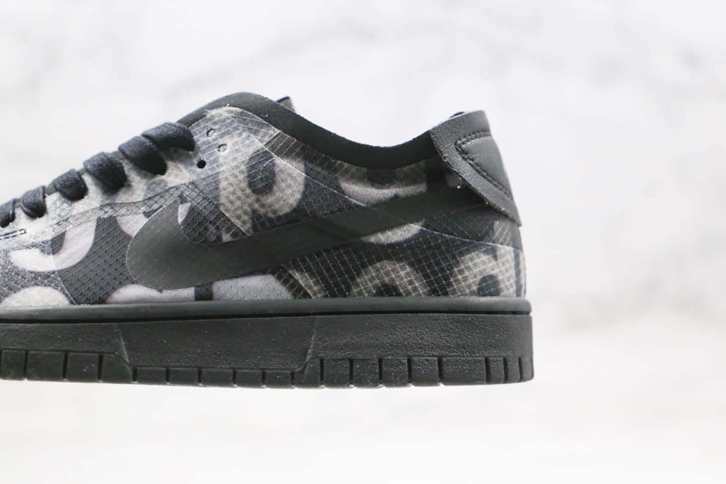 耐克Nike Dunk Low Pro纯原版本海外限定板鞋字母印花黑白色原鞋开发细节一比一 货号:C22675-001