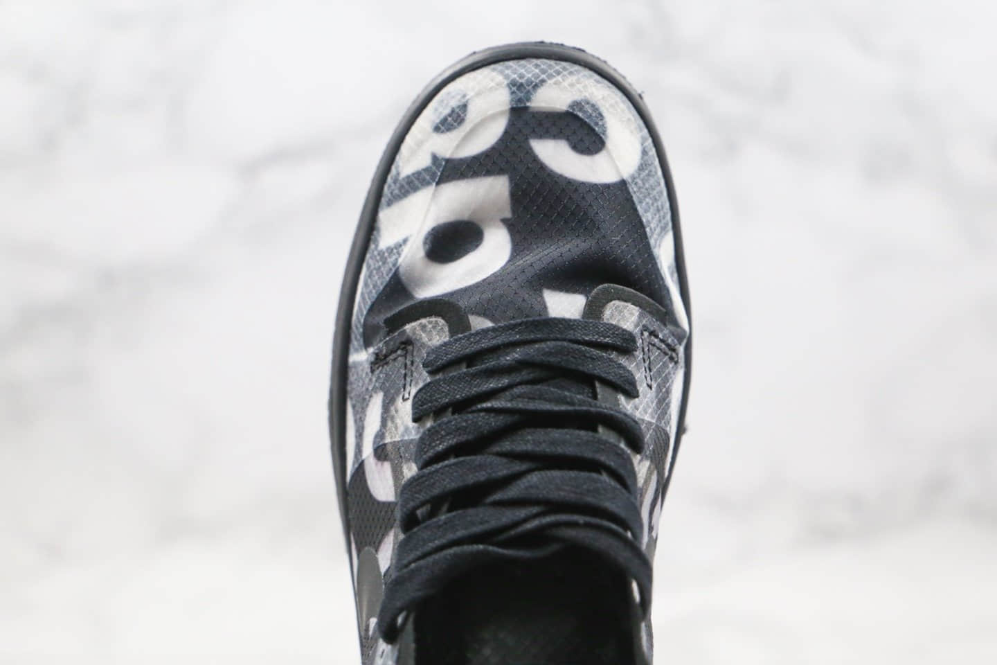 耐克Nike Dunk Low Pro纯原版本海外限定板鞋字母印花黑白色原鞋开发细节一比一 货号:C22675-001