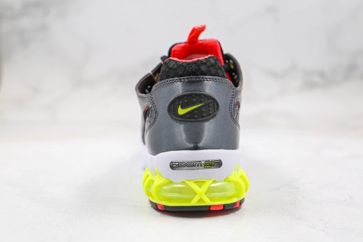 耐克Nike Air Zoom Spiridon Caged 2 x Stussy纯原版本斯图西联名款斯皮里东牢笼2代乌金闪银原盒原标 货号:CD3613-002