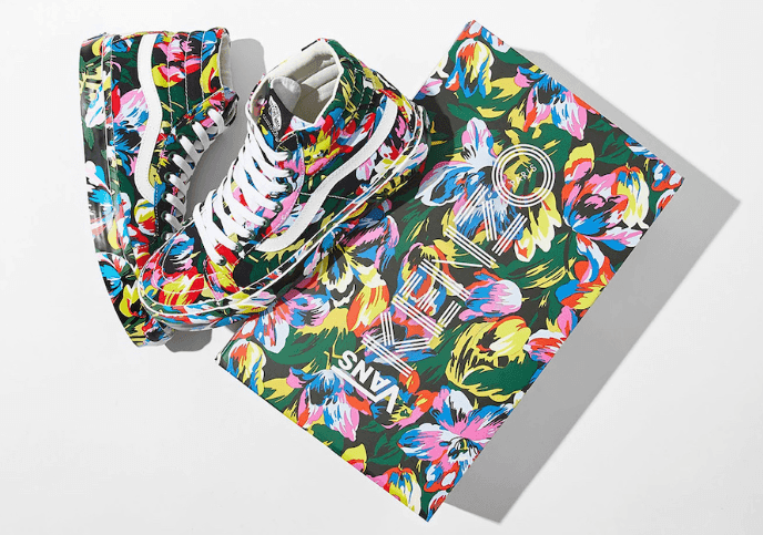 花卉主题！KENZO x Vans 联名即将登场！