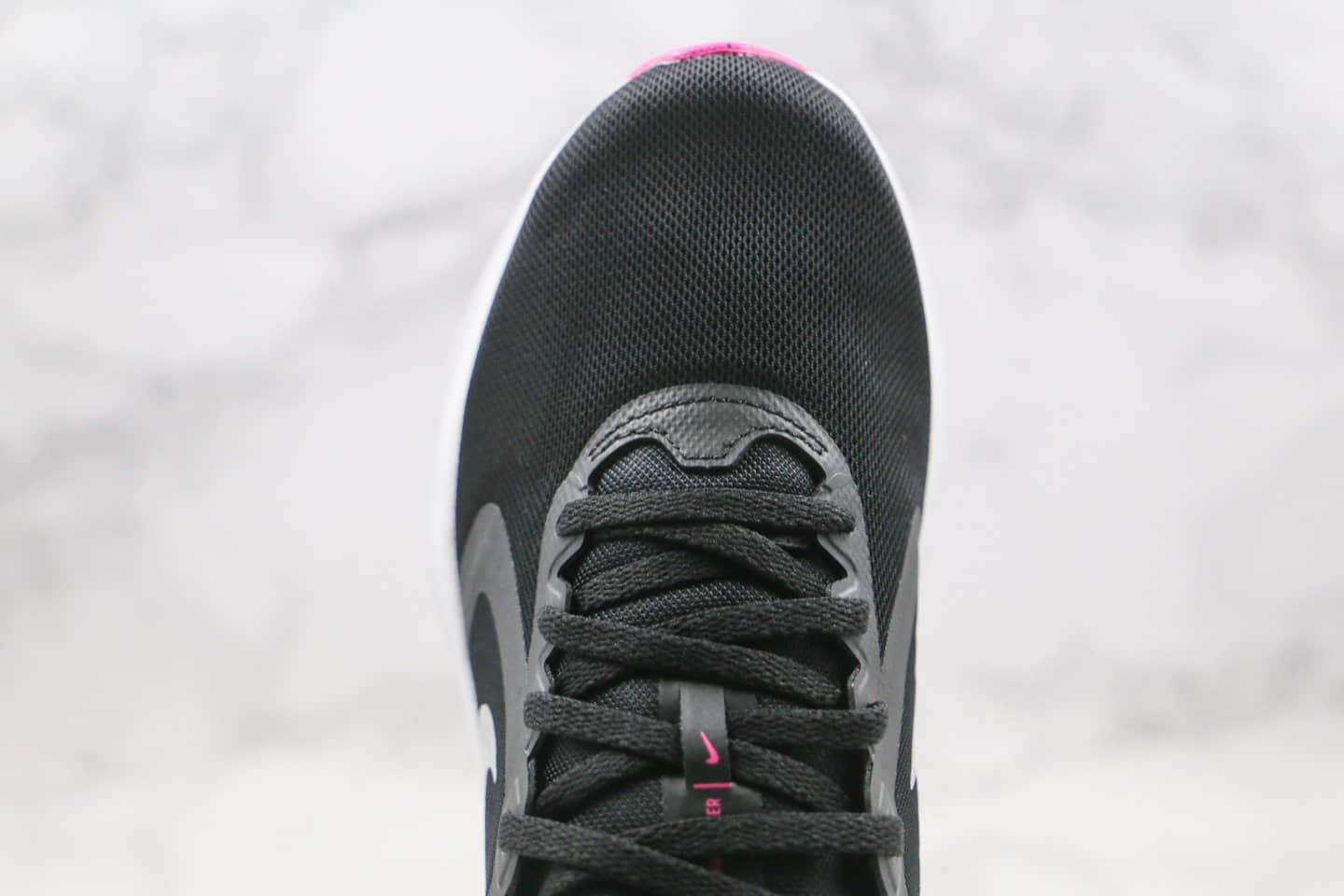 耐克Nike Downshimdter 10纯原版本登月透气慢跑鞋十代黑粉色原盒原标正确缓震大底 货号:CI9984-004