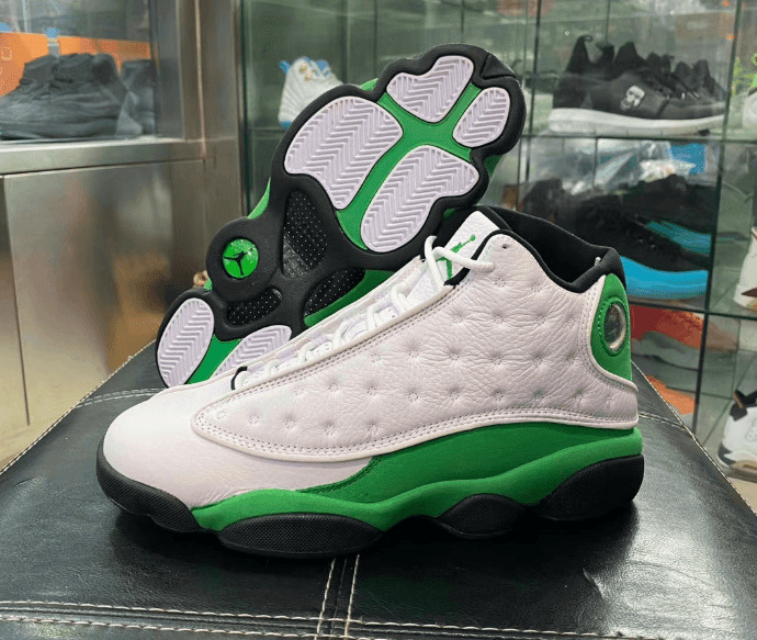 酷似天价雷阿伦PE！AJ13 “Lucky Green”发售延期！ (ID:40282) - 图片1