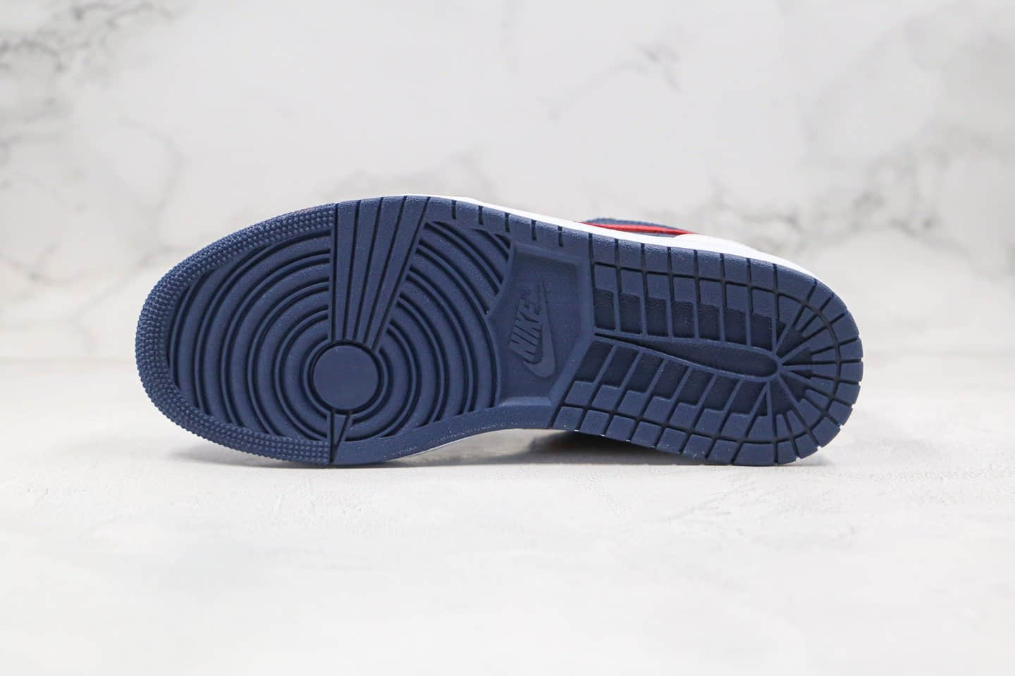 乔丹Air Jordan 1 Low纯原版本低帮AJ1爱国者蓝红白色内置气垫原档案数据开发 货号:CZ8454-400
