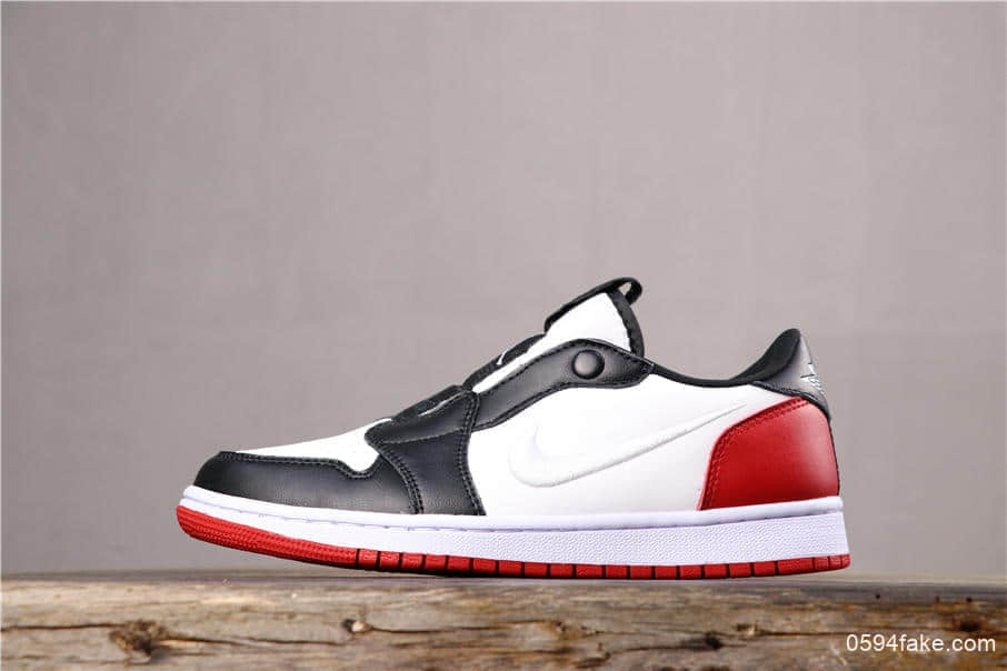 Air Jordan 1 Low Slip Wmns乔丹纯原级低帮黑脚趾原鞋开模全网最高版本 (ID:4060) - 图片1