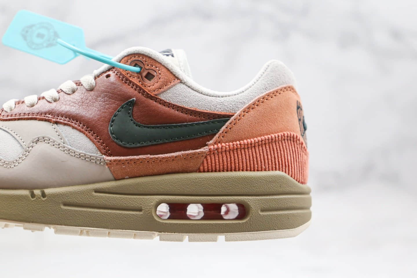 耐克Nike Air Max 1 City Pack“ Amsterdam”纯原版本气垫跑鞋城市主题阿姆斯特丹配色原鞋开模 货号:CV1638-200
