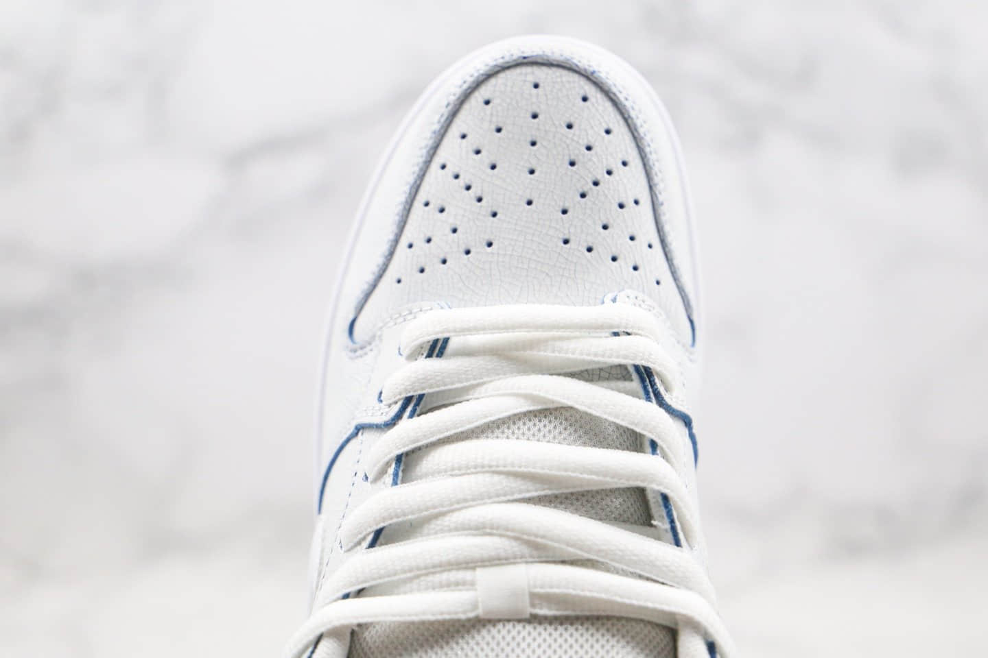 耐克NIKE SB DUNK LOW低帮SB DUNK纯原版本板鞋白蓝爆裂纹冰蓝青花瓷刮刮乐内置气垫原盒原标 货号:CJ6884-100
