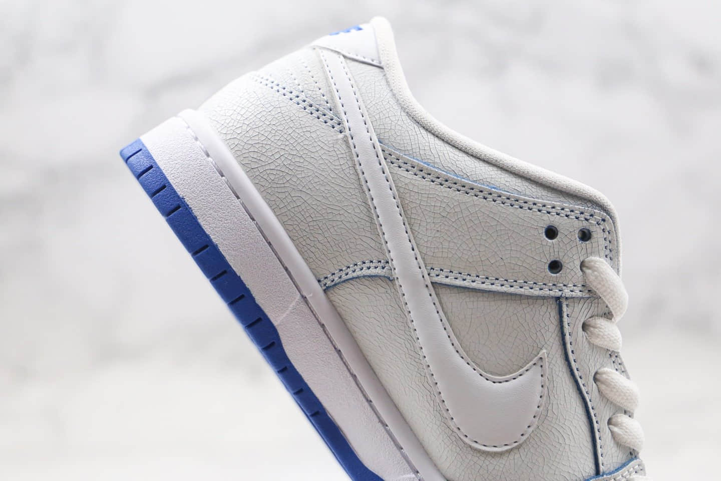 耐克NIKE SB DUNK LOW低帮SB DUNK纯原版本板鞋白蓝爆裂纹冰蓝青花瓷刮刮乐内置气垫原盒原标 货号:CJ6884-100