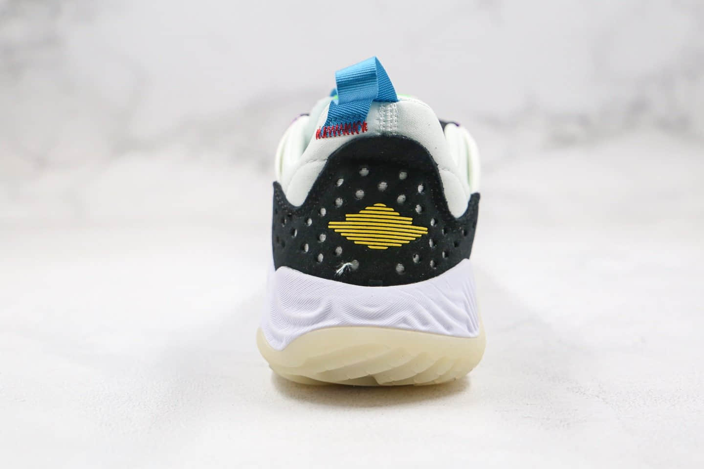 乔丹Air Jordan Delta SP React纯原版本低帮AJ火星老爹鞋米白黑紫色原盒原标 货号:CT1003-101