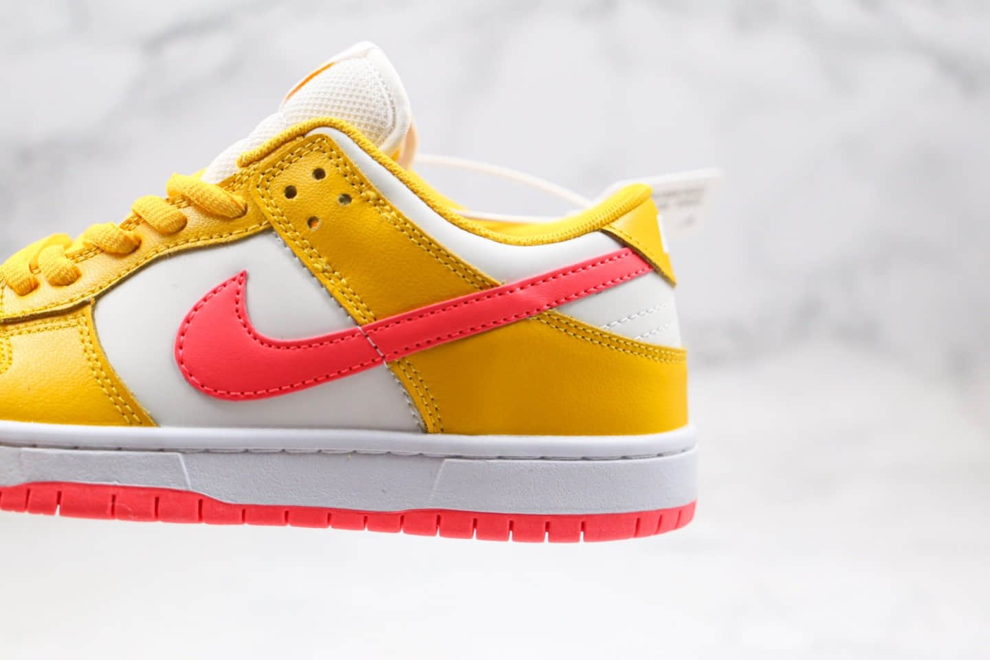 耐克Nike Dunk Low “SAMBA”2020版低帮SB DUNK板鞋黄紫色纯原版本内置Zoom气垫原档案数据开发 货号:BQ6817-802