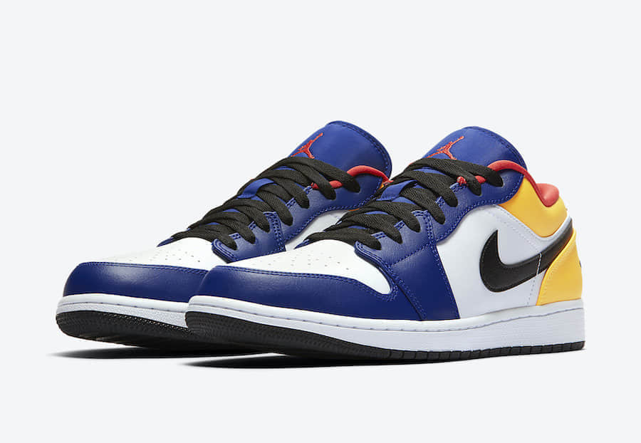 活力亮眼!全新Air Jordan 1 Low即将发售! 货号:553558-123