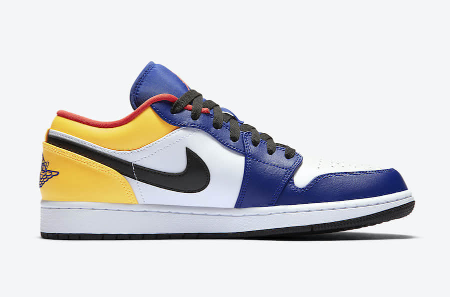 活力亮眼!全新Air Jordan 1 Low即将发售! 货号:553558-123