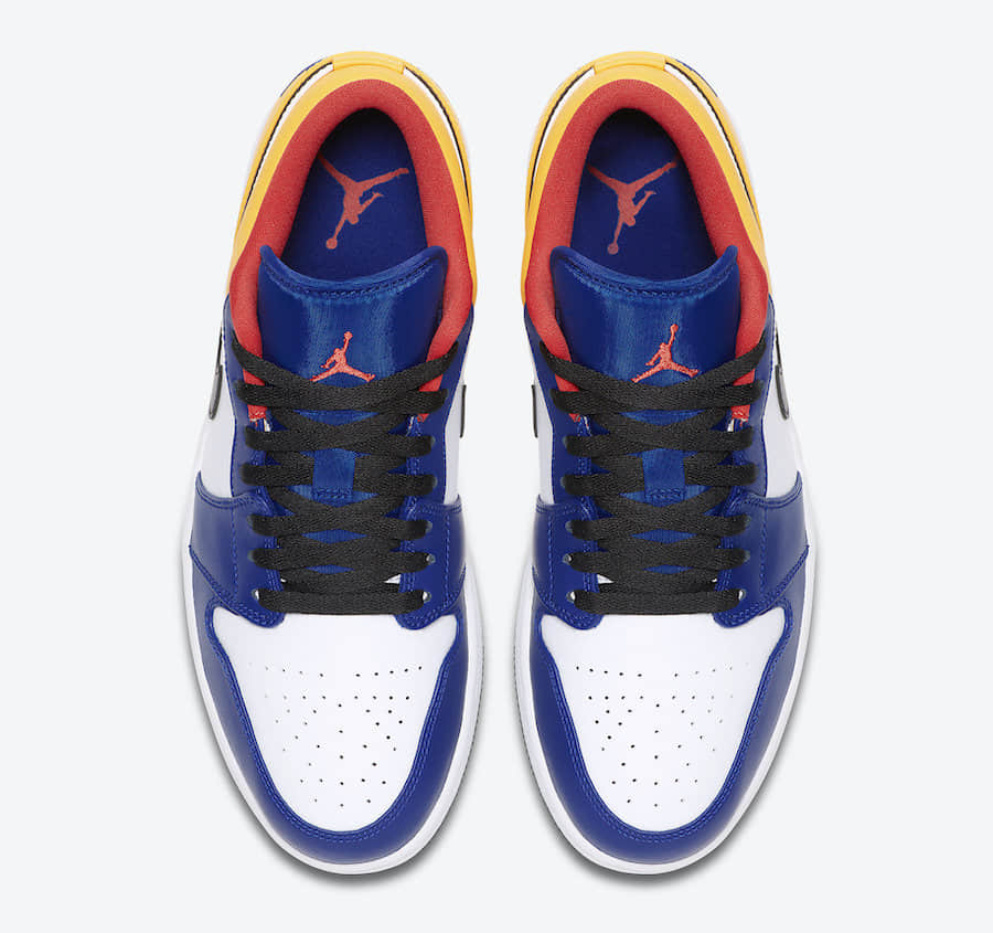 活力亮眼!全新Air Jordan 1 Low即将发售! 货号:553558-123