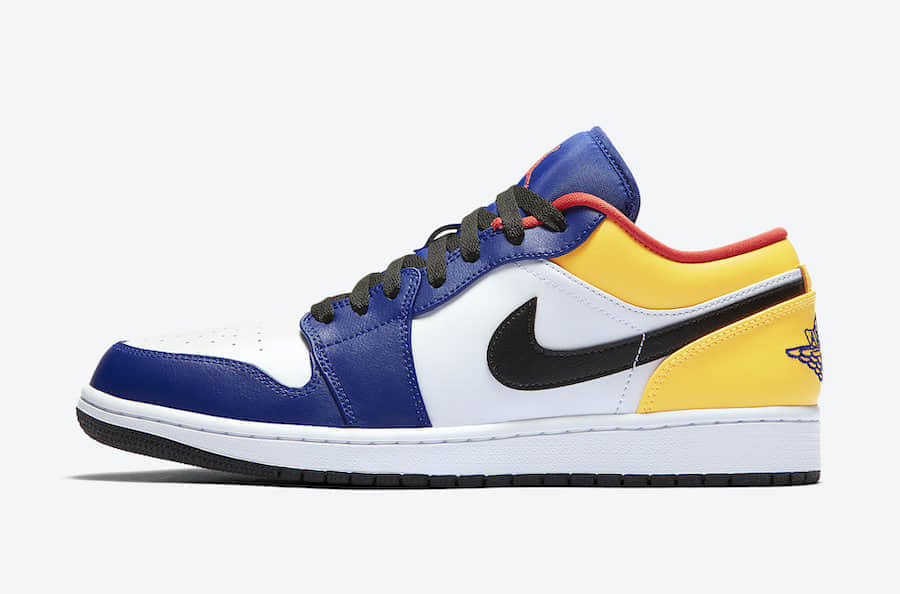 活力亮眼!全新Air Jordan 1 Low即将发售! 货号:553558-123