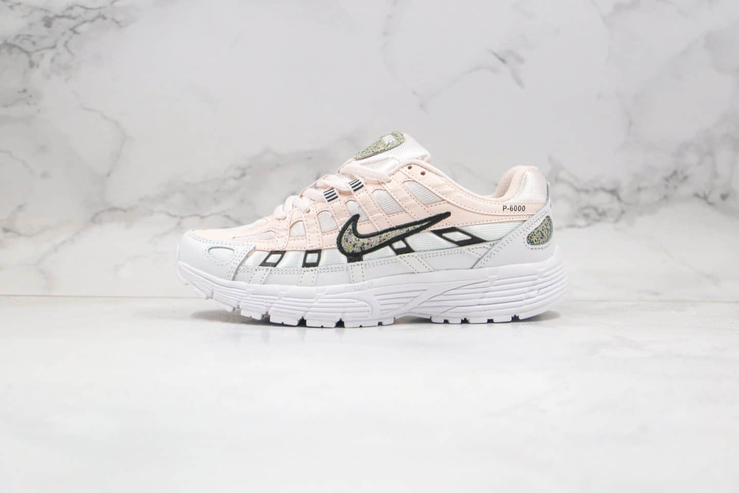 耐克Nike P-6000公司级版本老爹鞋肉粉色原标原盒 (ID:41375) - 图片1