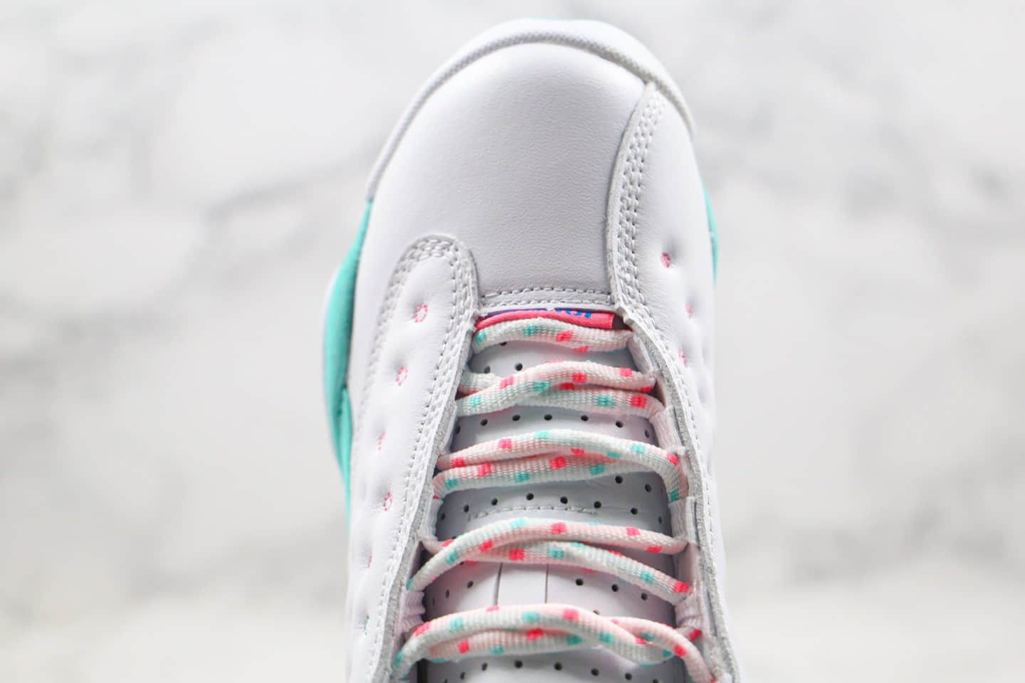 乔丹Air Jordan 13 GS “Aurora Green”公司级版本AJ13湖水绿原底原面正确版型 货号:439358-100