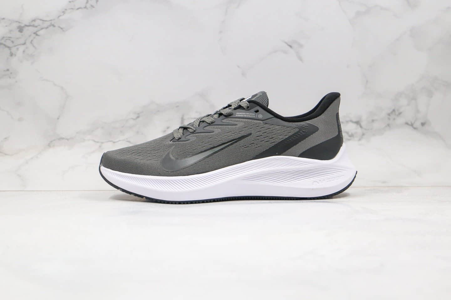 耐克Nike Zoom Vomero 7 Y YN纯原版本登月7代跑鞋灰色原盒原标区别市面通货版本 (ID:41529) - 图片1