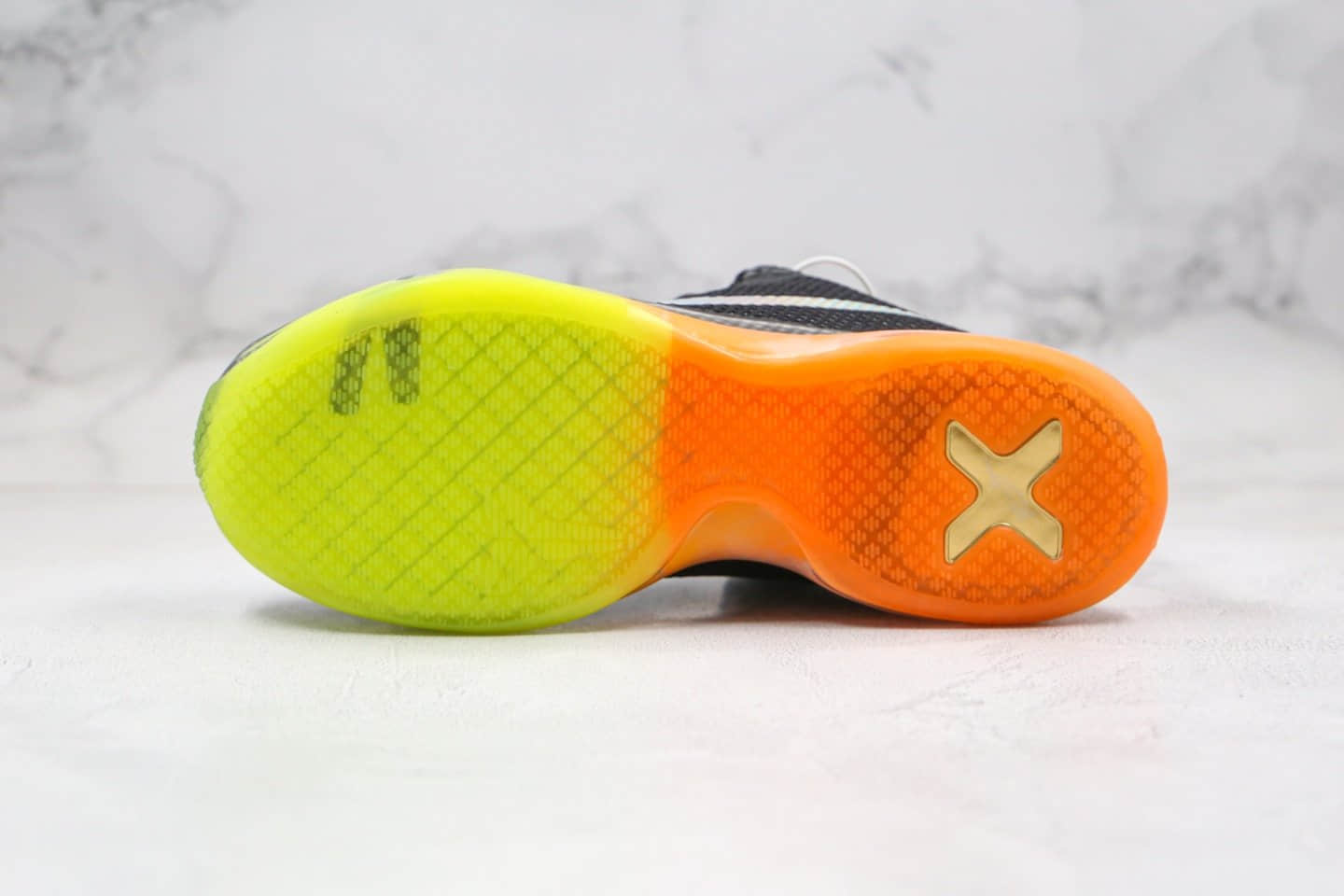 耐克NIKE Kobe X EP 10纯原版本科比十代篮球鞋黑橙色原鞋开模一比一打造 货号:742546-097