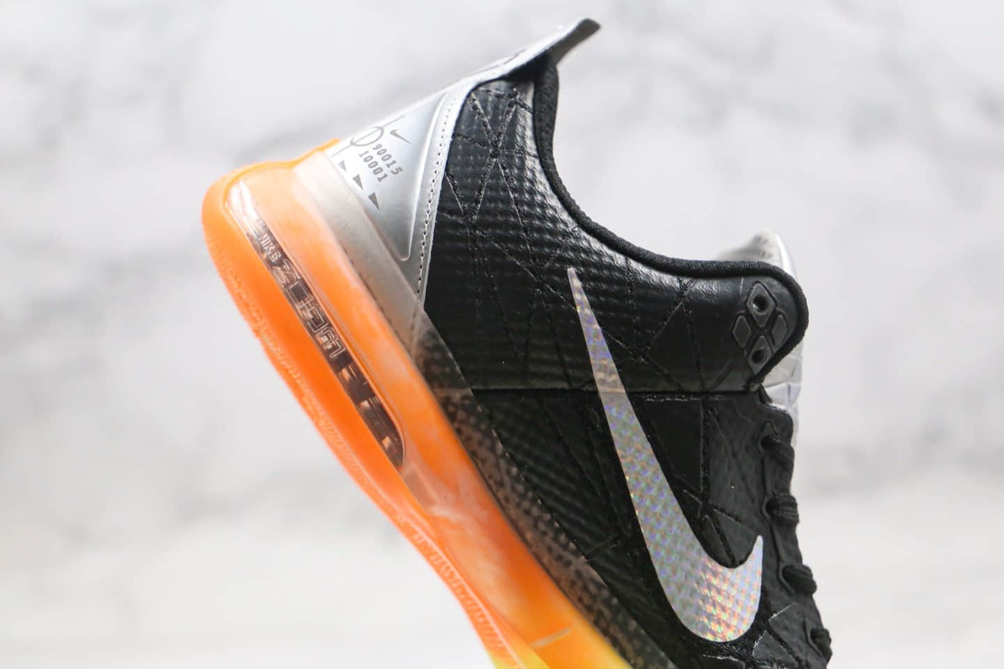 耐克NIKE Kobe X EP 10纯原版本科比十代篮球鞋黑橙色原鞋开模一比一打造 货号:742546-097