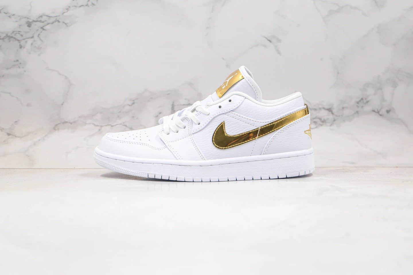乔丹Air Jordan 1 Low纯原版本低帮AJ1白金配色内置气垫原楦头纸板打造 (ID:41817) - 图片1