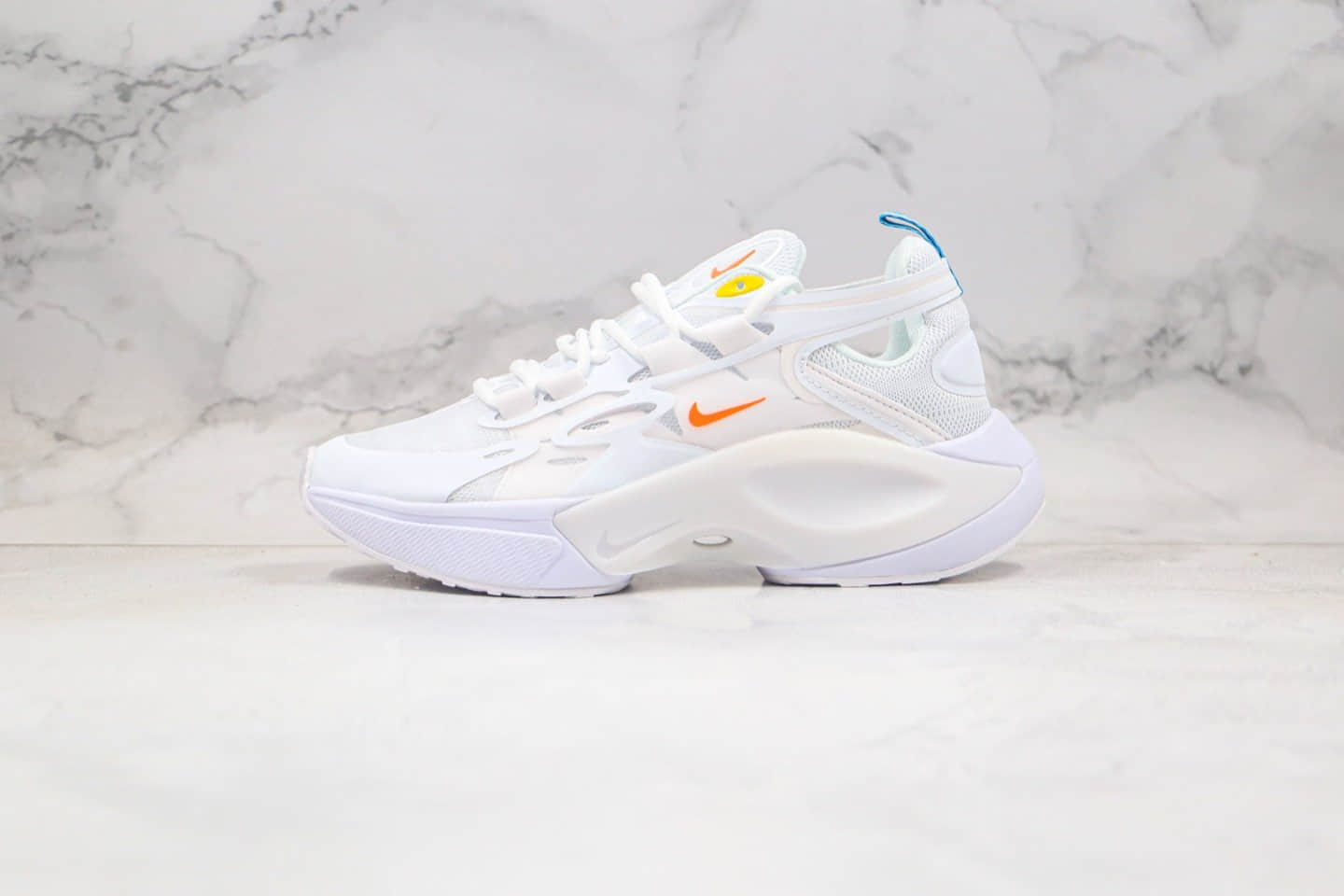 耐克Nike Signal DIMSIX Nike N110 D MS X Phantom纯原版本信号幻影解构系列老爹风慢跑鞋白色原楦头纸板打造 货号:AT5303-100