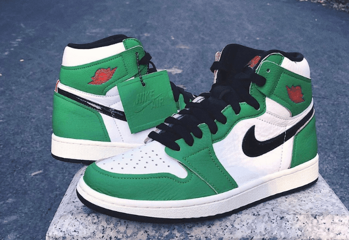 酷似凯尔特人和喜力Dunk！全新AJ1“幸运绿”首度曝光！ (ID:42025) - 图片1