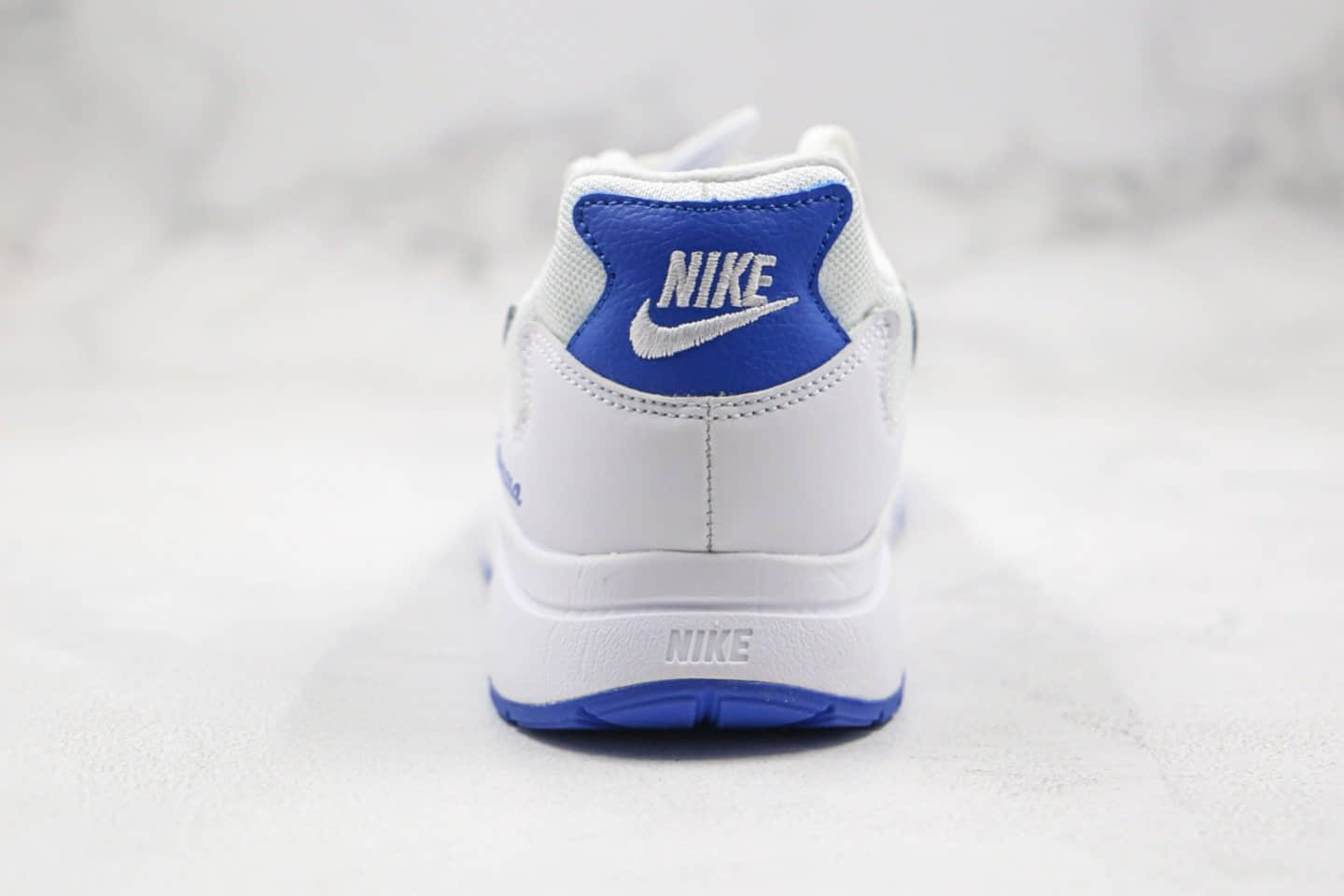 耐克Nike Atsuma纯原版本复古慢跑鞋白蓝色原鞋开模一比一打造 货号:CD5461-101