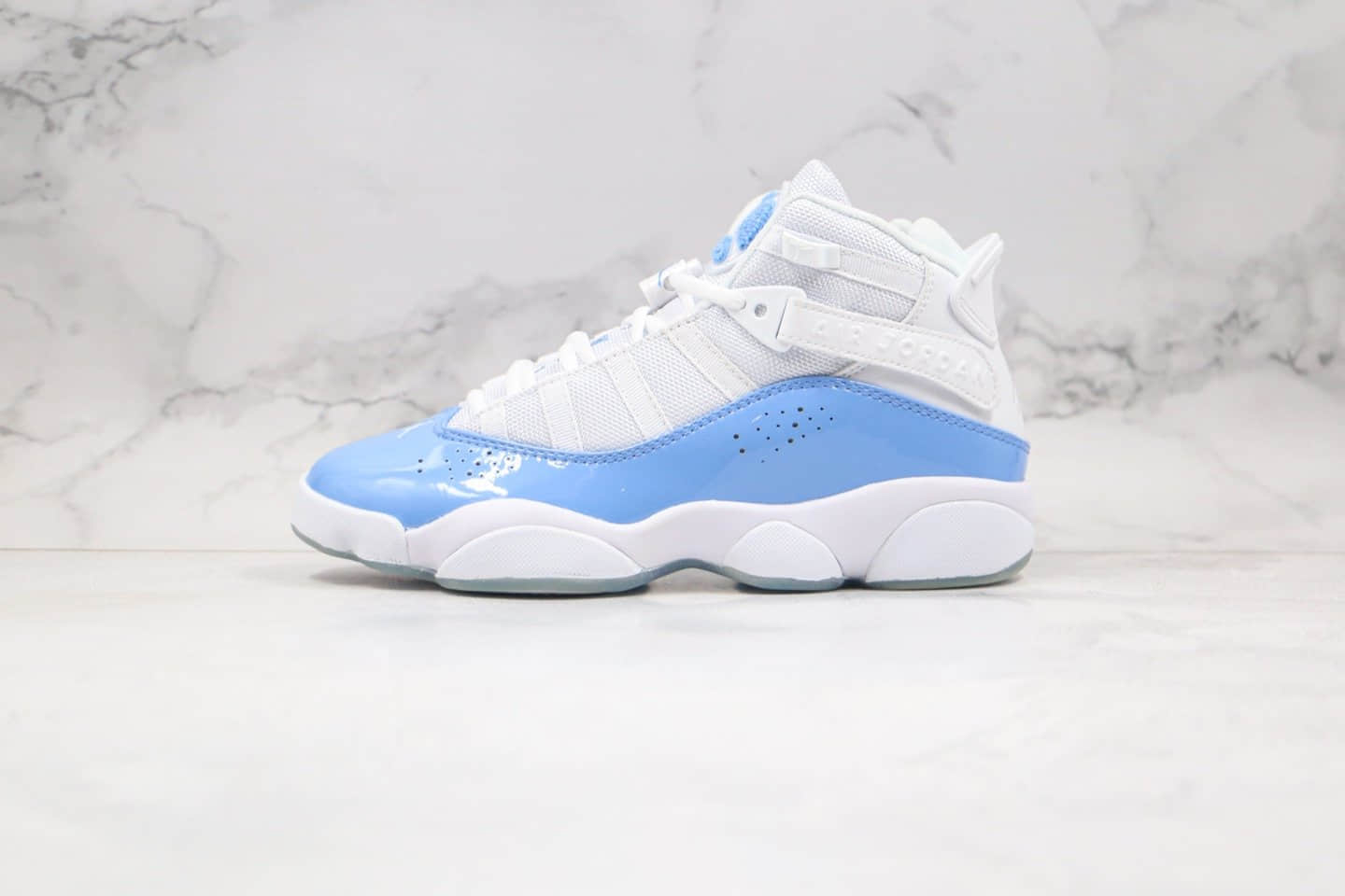 乔丹Air Jordan 6 Rings纯原版本北卡蓝配色AJ6六冠王原档案数据开发区别市面通货版本 (ID:42068) - 图片1