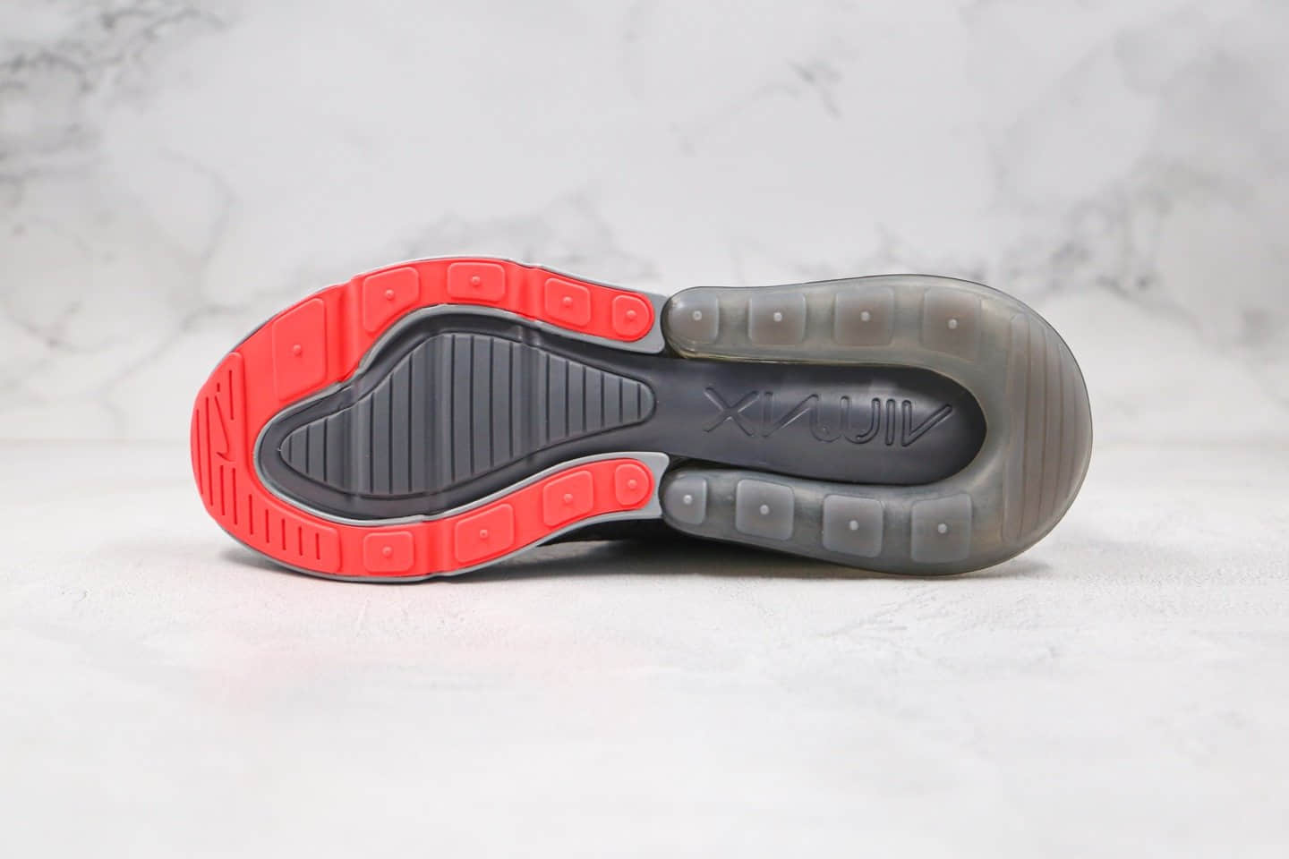 耐克NIKE AIR MAX 270纯原版本飞线半掌气垫跑步鞋针织满天星咖啡色内置真小潘气垫 货号:AO1023-004