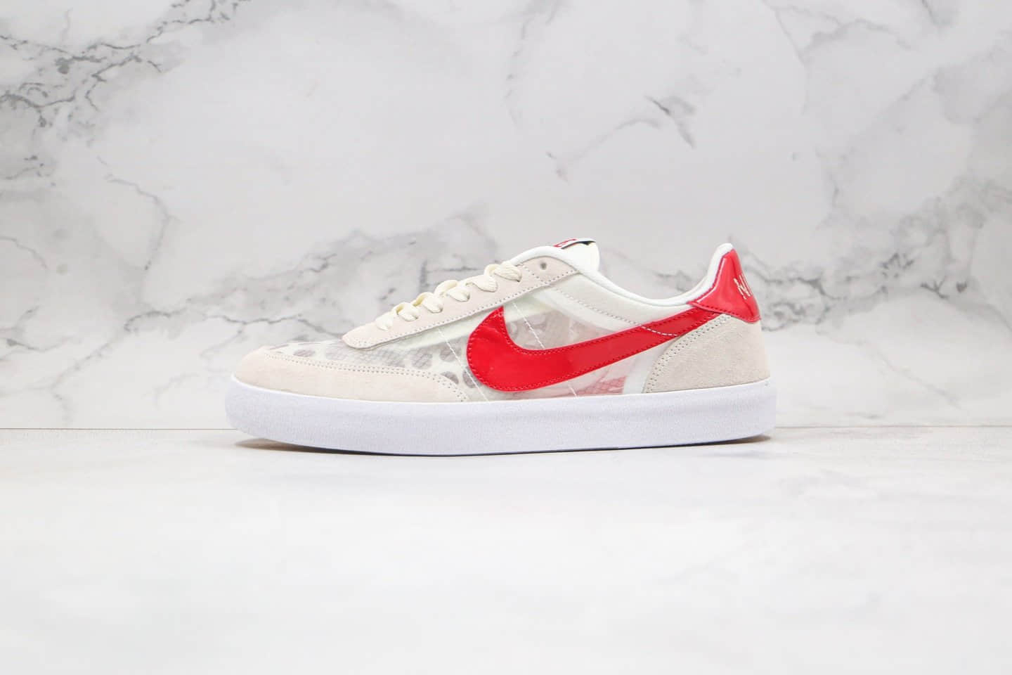 耐克J.Crew x Nike Killshot 2公司级版本网纱板鞋白红色原楦开发 货号:432997-012