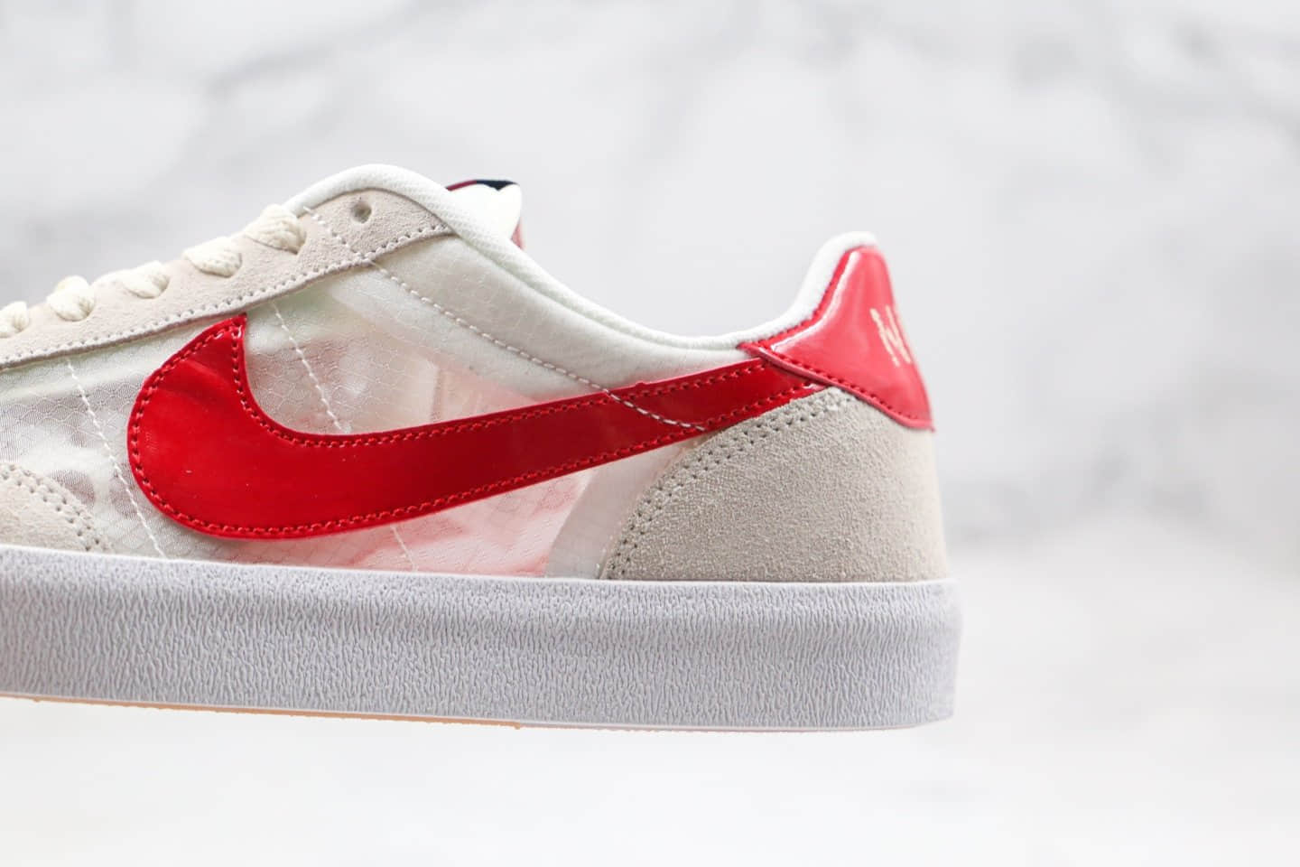 耐克J.Crew x Nike Killshot 2公司级版本网纱板鞋白红色原楦开发 货号:432997-012