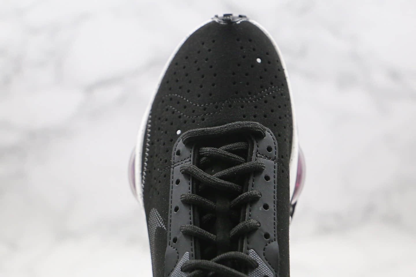 耐克Nike Air Zoom Type N.354纯原版本解构华夫跑鞋麂皮黑白色原楦原数据开发 货号:CJ2033-003