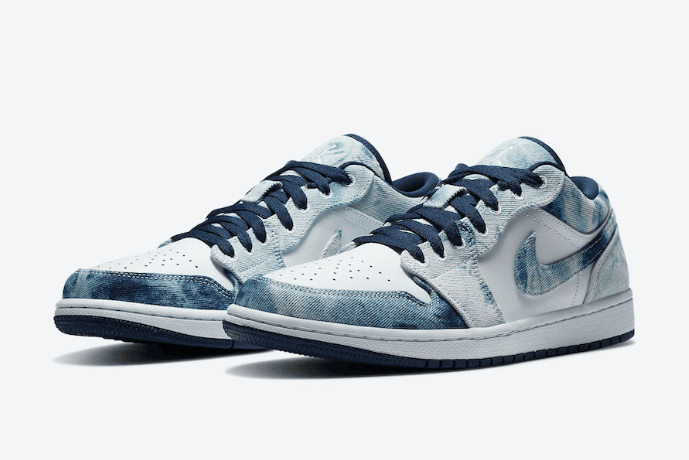 水洗单宁Air Jordan 1 Low官图释出！每一双都可能独一无二！ (ID:42361) - 图片1