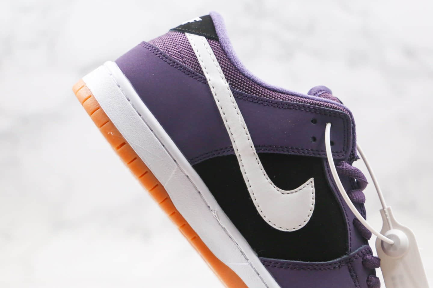 耐克Nike Dunk Low Pro纯原版本Dunk低帮板鞋生胶紫色原楦开发 货号:BQ6817-102