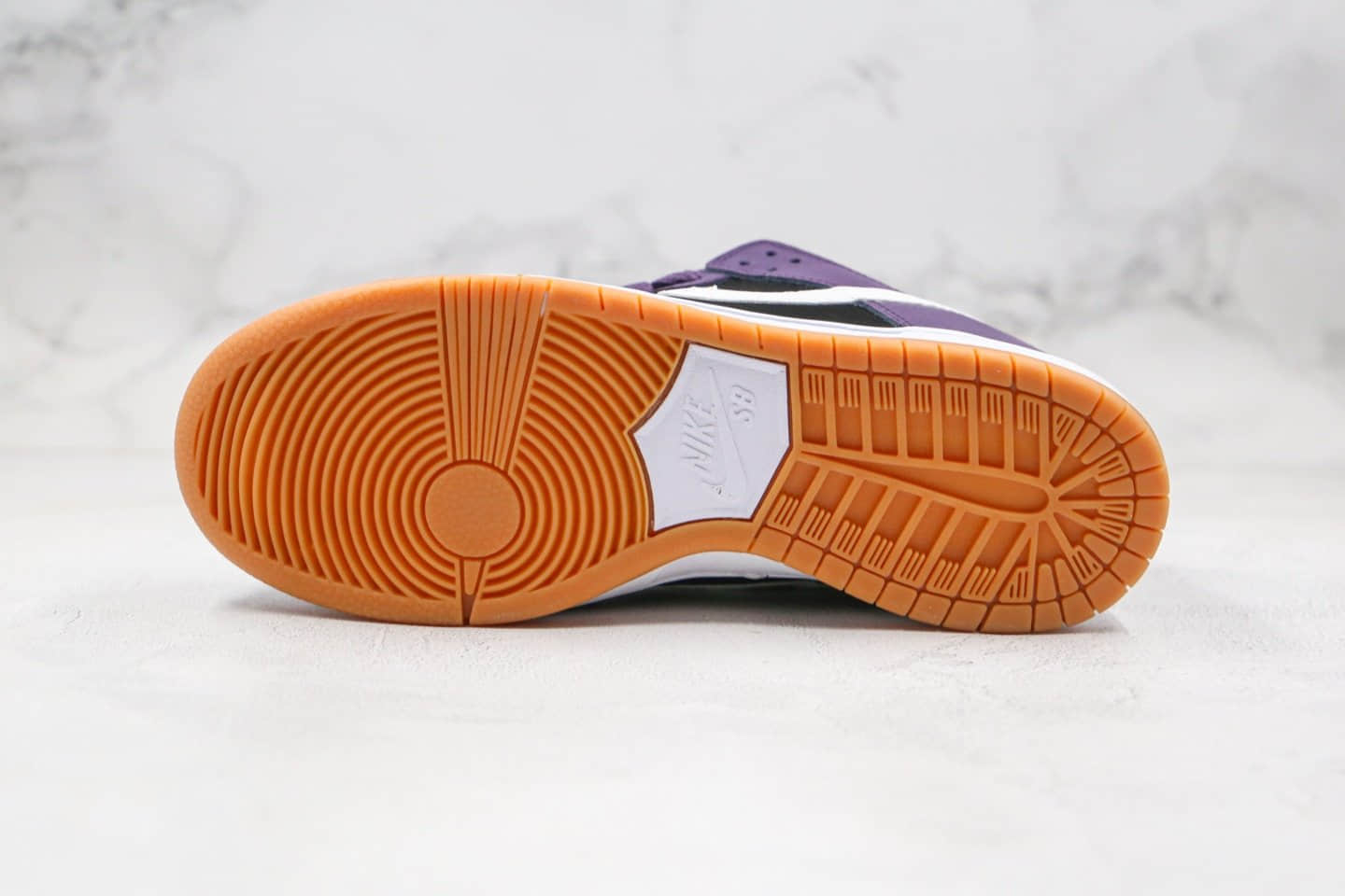 耐克Nike Dunk Low Pro纯原版本Dunk低帮板鞋生胶紫色原楦开发 货号:BQ6817-102