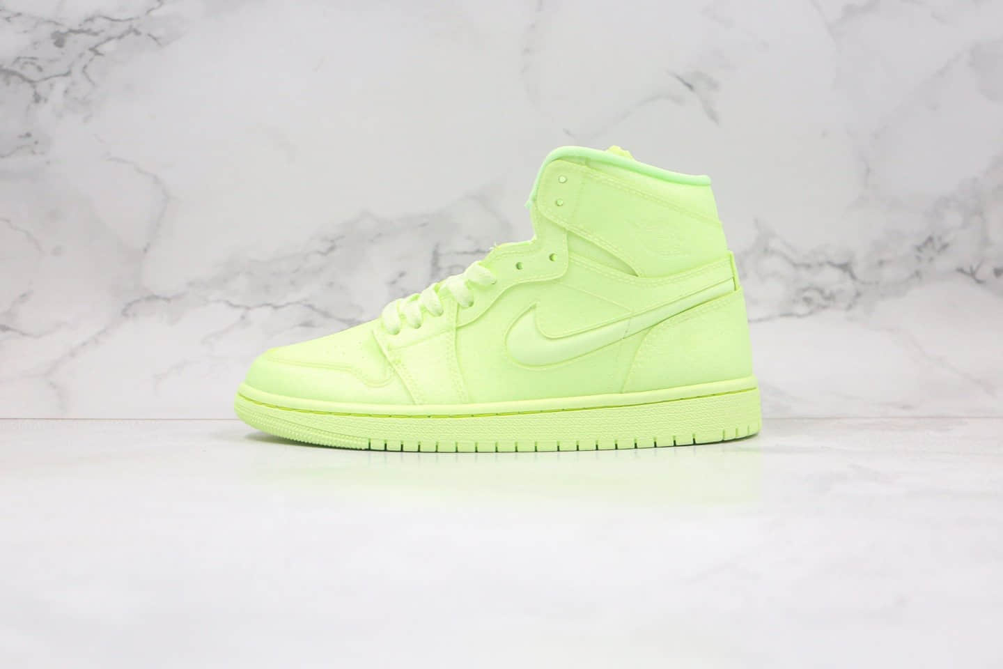 乔丹Air Jordan 1 Ret Hi Prem纯原版本高帮AJ1荧光柠檬绿色满天星正确后跟定型原盒原标 (ID:42496) - 图片1