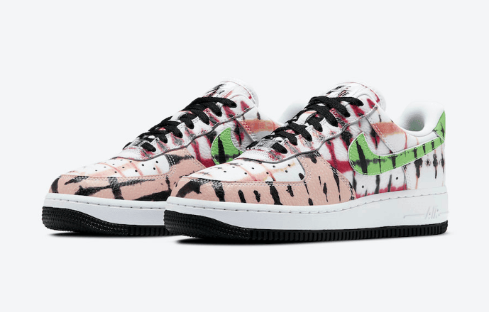 个性扎染鞋面！这双Nike AF1 Low潮流感爆棚！ (ID:42517) - 图片1